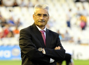 Fabri, durante el partido disputado en Mestalla. (BALDOMERO)