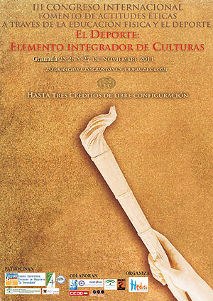Cartel del Congreso Internacional sobre el fomento de actitudes Éticas