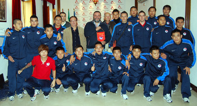 La selección de Vietnam fue recibida oficialmente en el Ayuntamiento de Albolote