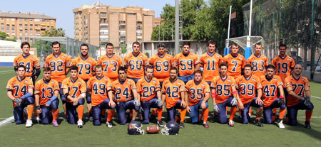 Plantilla del Granada Lions para la temporada 2011/12 (GRJ)