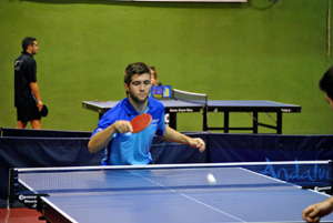 Rafael Taboada durante uno de sus partidos