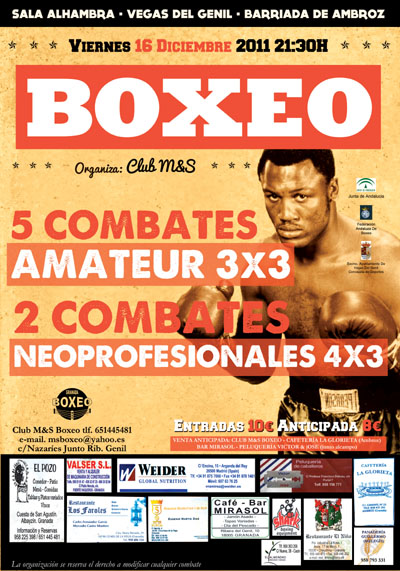 Velada de Boxeo en Vegas del Genil