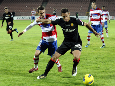David Cortés repitió como titular ante los baleares (BALDOMERO)