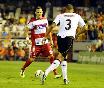 Yebda sufrió una nueva lesión en el partido frente al Getafe