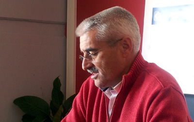 Fabri González, durante la rueda de prensa (GRJ)