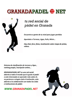 Granadapadel pretende unir a la creciente afición por este deporte