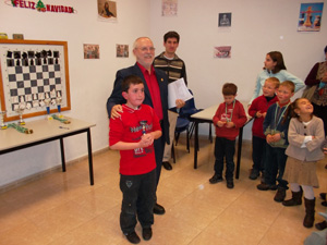 Entrega de trofeos