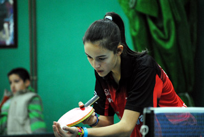 Ángela Gacía, jugadora del CajaGranada CTM