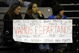 La afición sigue respaldando al Cebé