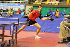 José Manuel Ruiz, en pleno partido