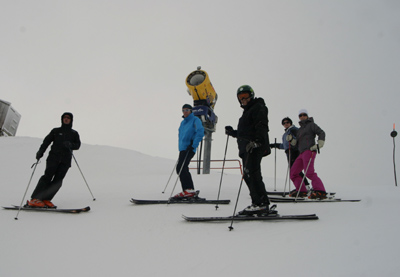 Delegación de Verbier en las pistas de Sierra Nevada
