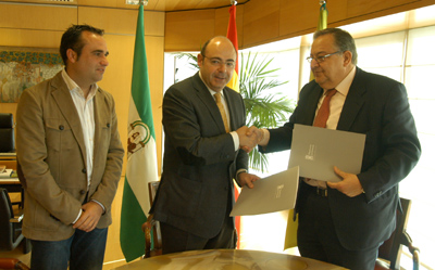 Momento de la firma del acuerdo