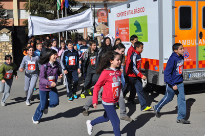 Momento del inicio de la carrera