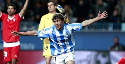 El Málaga tiene un gran frente de ataque