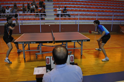 José Manuel Ruiz, en pleno partido