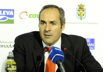 Curro Segura durante la rueda de prensa 