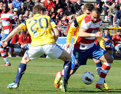 Los rojiblancos nuncan han ganado en el Reino de Navarra (BALDOMERO)