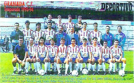 Plantilla del Granada CF en la temporada 1993/94 