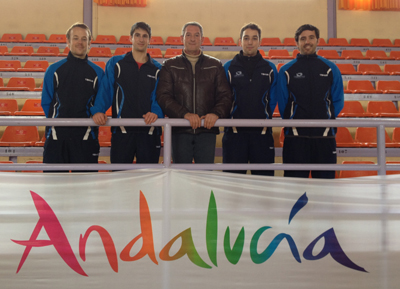 Varios integrantes del ADA Guadix