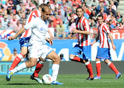 Mikel Rico está siendo una pieza fundamental en el juego (BALDOMERO)
