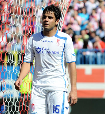 Henrique tras su expulsión en el Calderón (BALDOMERO)