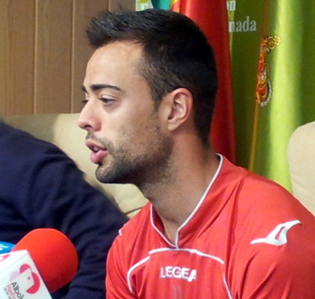 Dani Benítez durante la rueda de prensa (GRJ)