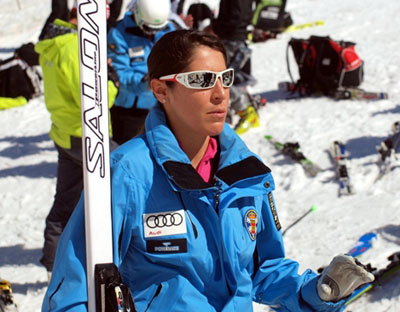 Carolina Ruiz se encuentra en la estación de austriaca de Schladming