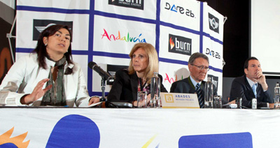 Un momento de la presentación del Mundial Junior FIS