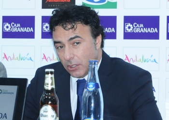 Quique Pina, durante una rueda de prensa. (ARCHIVO)