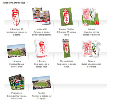 El Granada expande su gama de productos, como muestra www.vision3dsport.com