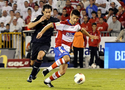 Fran Rico lleva varios partidos sin poder ayudar al equipo (BALDOMERO)