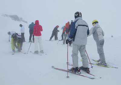 El mal tiempo ha acompañado el cierre de temporada en Sierra Nevada