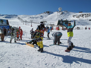 Sierra Nevada ha recibido a una gran cantidad de turistas