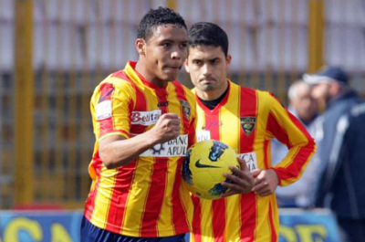 Muriel celebra uno de sus siete tantos