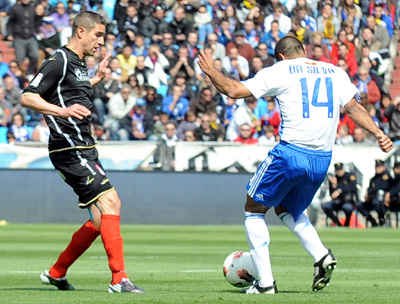 Geijo no se ha ejercitado por una contractura en el gemelo. (LAOPINIONDEGRANADA)