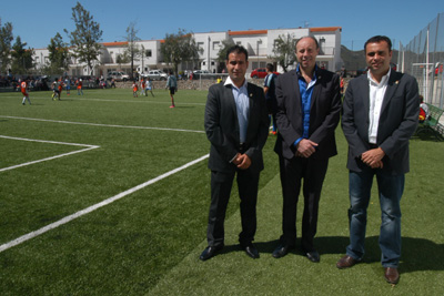 Francisco Rodríguez en el campo de Otívar
