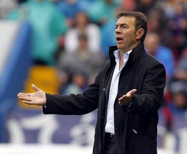 Abel, durante el partido ante el Levante. (LAOPINIONDEGRANADA.ES)