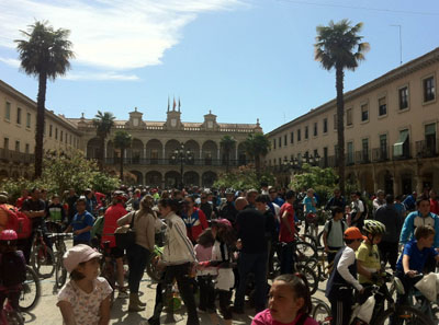 Momento de la salida de la prueba