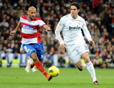 Mikel Rico marcó en la primera vuelta en el Bernabéu. (BALDOMERO)