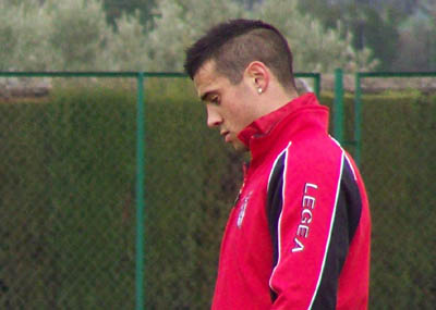 Jaime Romero se ha tenido que retirar del entrenamiento 