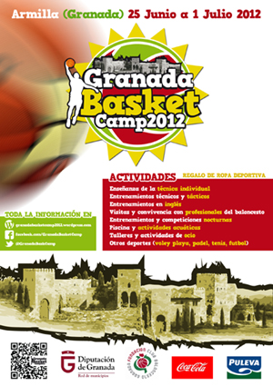 Cartel del Campus de baloncesto