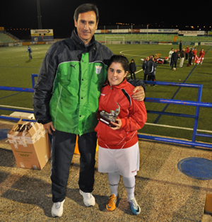 Lorena Barranco junto a Pedro Muro