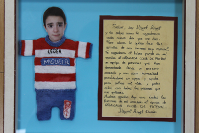 El Granada se ha volcado con Miguel Ángel