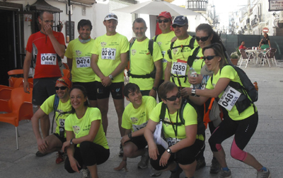 Los Trotanoches, por las calles de Ronda antes de la carrera