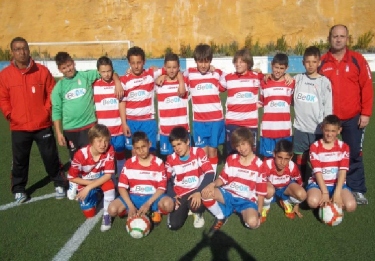 Los alevines del Granada CF realizaron una gran actuación (GRANADACF.ES)