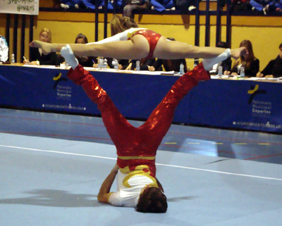 La gimnasia acrobática es una disciplina espectacular