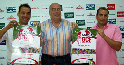 Jorge Cordero, Francisco Rojas y Óscar Mirás en la presentación (GRJ)