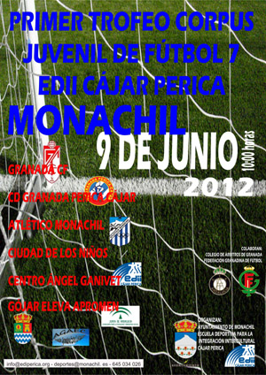 Cartel del próximo Torneo de fútbol 7