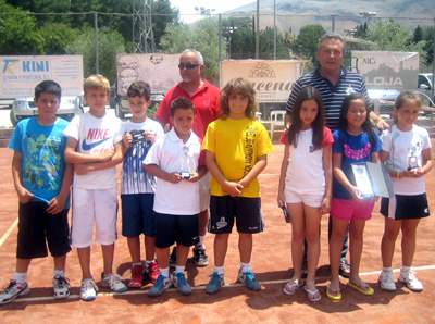 Participantes en el cuadro final del master de tenis