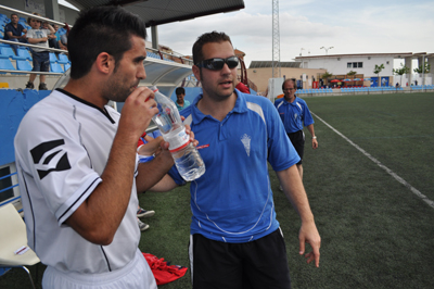 Miguel Martínez y Francisco Funes, organizadores del Campus.